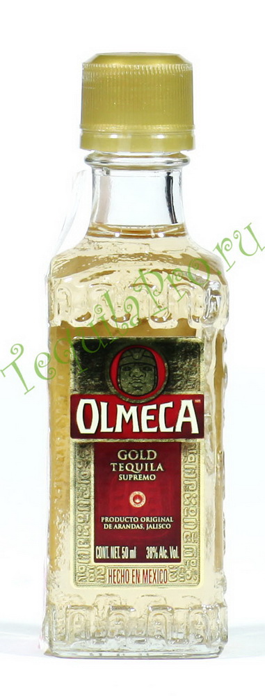 Миниатюрная бутылка Olmeca Gold 0.05 l