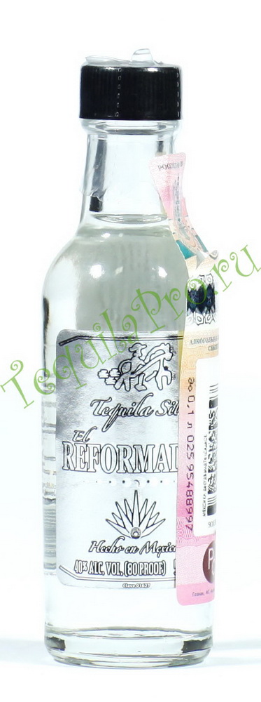 Миниатюрная бутылка El Reformador Silver 0.05 l