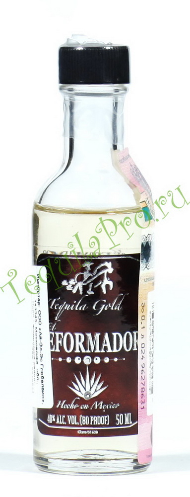 Миниатюрная бутылка El Reformador Gold 0.05 l